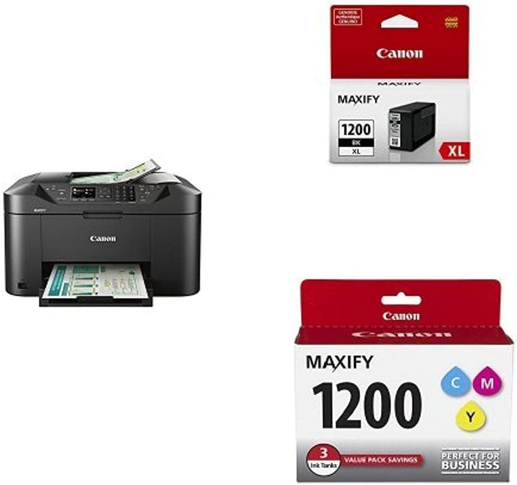 230816082240188_1 Canon Office Products MAXIFY MB2120 Wireless Color Photo Printer with Scanner, Copier and Fax - Image 1